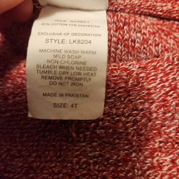 Girls Arkansas Razorback Top - Picture 4 of 4